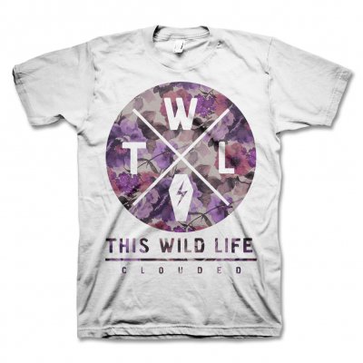This Wild Life - Clouded Floral Tee - Men's