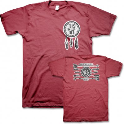 This Wild Life - Dreamcatcher Wolf Tee - Men's
