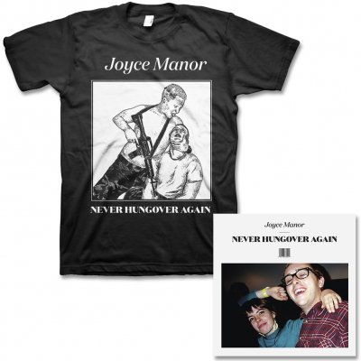 Joyce Manor - Never Hungover Again CD & Army Tee