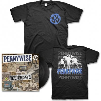 Pennywise - Yesterdays LP (Black) & Band Photo Tee