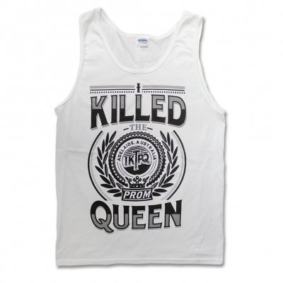 i-killed-the-prom-queen - Logo Crest Tank Top (White)