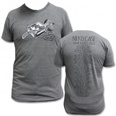 neko-case - Shigby Tee (Heather Grey)