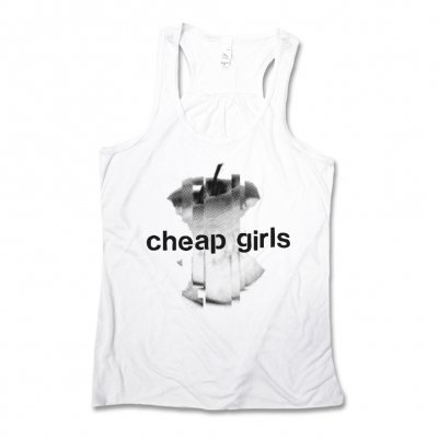 cheap-girls - Apple Collage Womens Tank