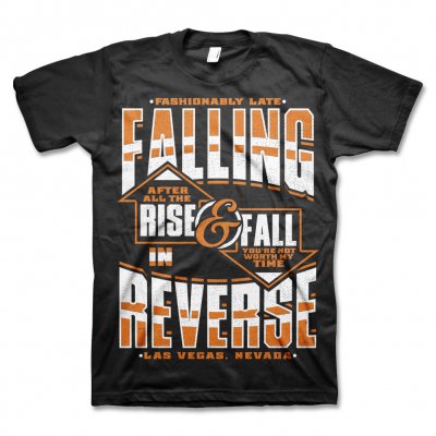 Falling In Reverse - Rise & Fall Tee (Black)