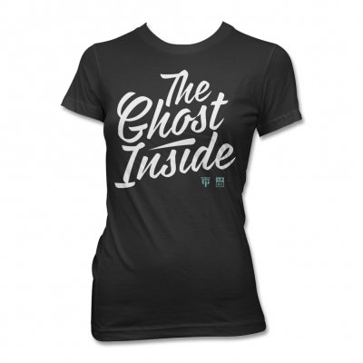 The Ghost Inside - TGI Cursive T-Shirt - Women's (Black)