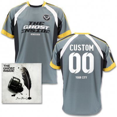 The Ghost Inside - Dear Youth CD & Custom Soccer Jersey