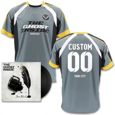 The Ghost Inside - Dear Youth LP (Black) & Custom Soccer Jersey