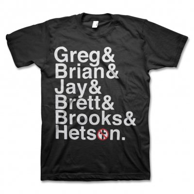 Bad Religion - Names (aka The Fab Six) Shirt