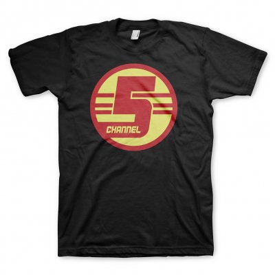 Channel 5 Tee (Black)