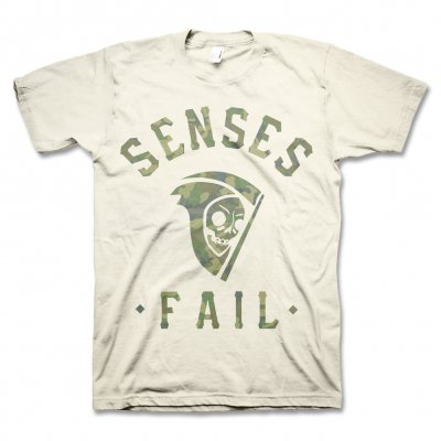 senses-fail - Camo Scythe T-Shirt (Natural)