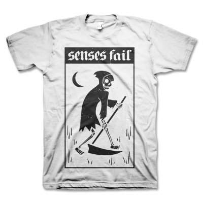 senses-fail - Death Card T-Shirt (White)