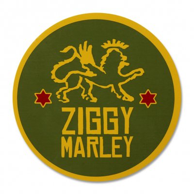 ziggy-marley - Lion Star Sticker