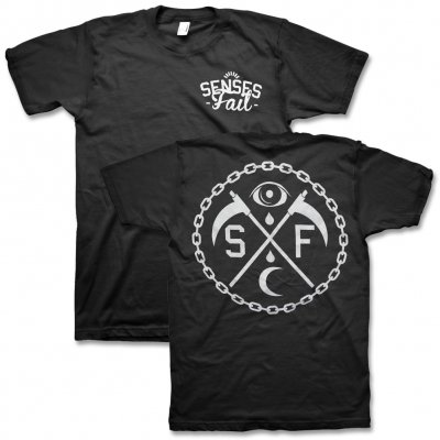 Senses Fail - Eye Axe T-Shirt (Black)