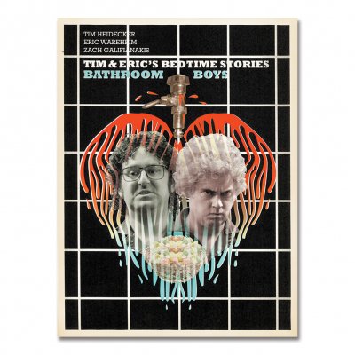 tim-and-eric - Bedtime Stories - Bathroom Boys Fine Art Print