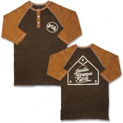 justin-townes-earle - Henley Raglan (Brown)