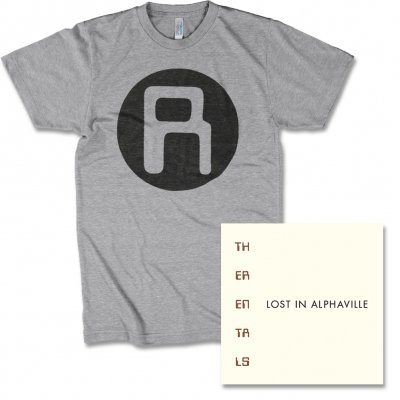 The Rentals - Grey Rentals Logo Tee & Lost In Alphaville CD