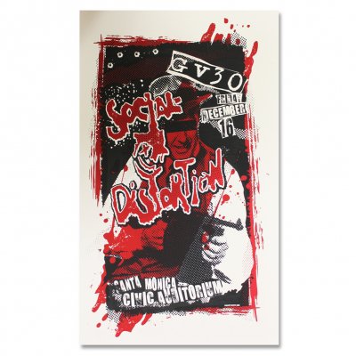 GV30 Santa Monica Civic Auditorium Screen Print