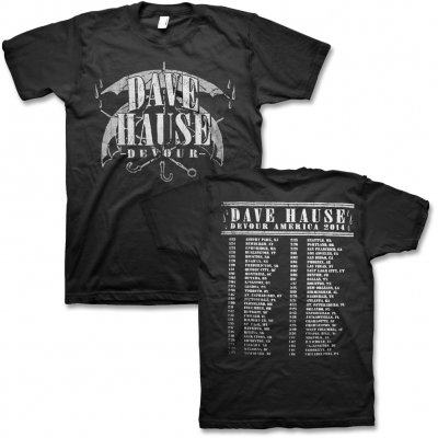 dave-hause - Devour Tour T-Shirt (Grey/Black)