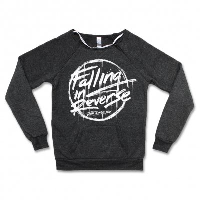 Falling In Reverse - Sketchy Logo Sweatshirt - Women's (Dark Heather)