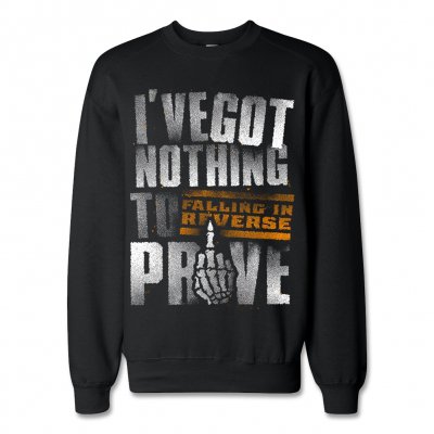 Falling In Reverse - Nothing To Prove Crew Neck Sweatshirt (Black)