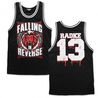 Falling In Reverse - Lion Basketball Jersey (Black)