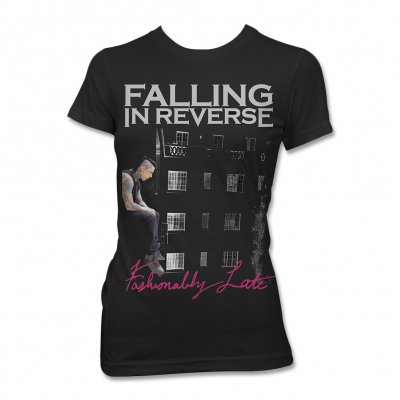 Fashionably Late Album Tee - Women's - Shop the Falling In Reverse ...