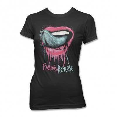 Falling In Reverse - Lips Tee - Women's