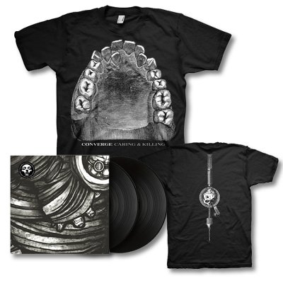 Converge - Caring & Killing 2xLP (Black) & Shirt