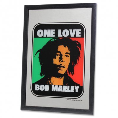 ziggy-marley - Bob Marley - One Love Tri-Color Mirror