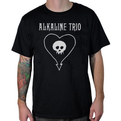 alkaline-trio - Classic Heartskull Tee