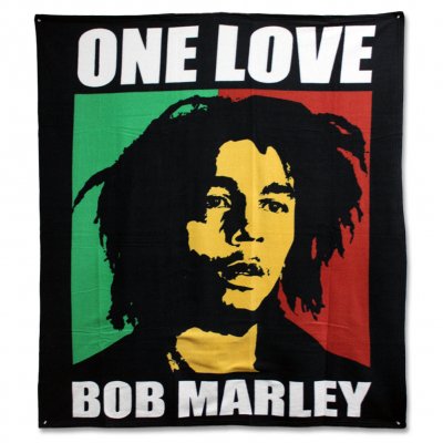 ziggy-marley - Bob Marley - One Love Fleece Blanket
