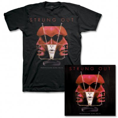 Strung Out - Transmission.Alpha.Delta CD & Album Tee