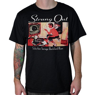 Strung Out - Suburban Teenage Wasteland Tee (Black)