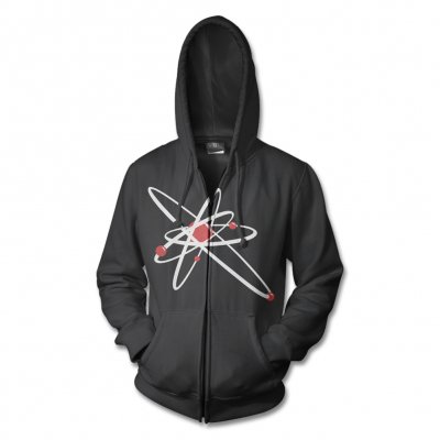 strung-out - Astrolux Zip-Up Hoodie (Black)