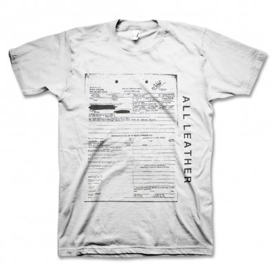 All Leather - An Insufficient Apology T-Shirt (White)