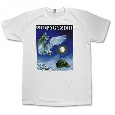 Propagandhi - Owl Tee (White)