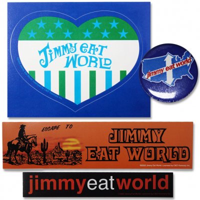 jimmy-eat-world - Stickers/Pin Pack