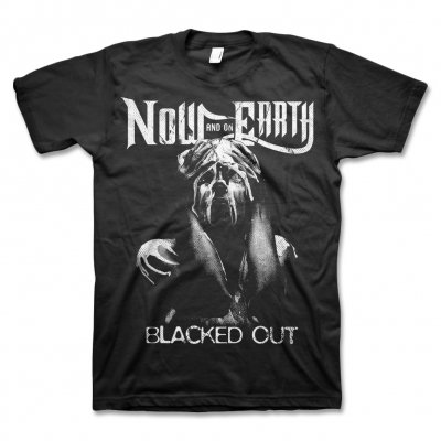 Now And On Earth - Blacked Out Cover T-Shirt (Black)