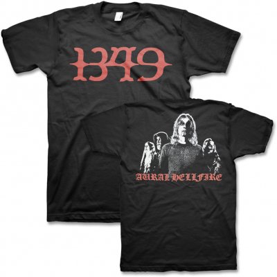 1349 - Aural Hellfire T-Shirt (Black)