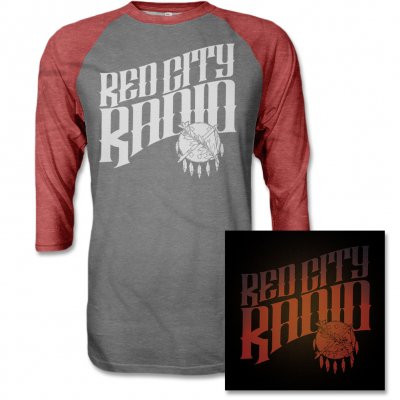 red-city-radio - Red City Radio CD & Album Raglan Tee