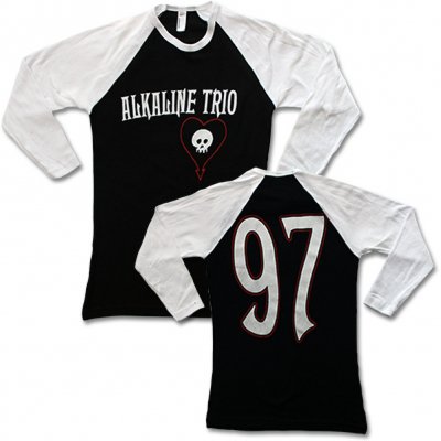 alkaline-trio - Baseball Tee (Blk Body/Wht Sleeve) - Mens