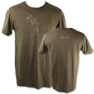 neko-case - Hunting Orca Men's Tee (Brown)