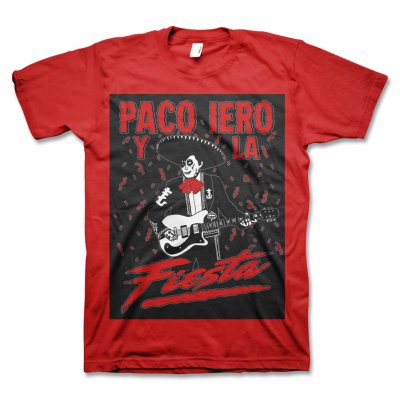 Frank Iero - Paco Iero Y La Fiesta T-Shirt (Red)