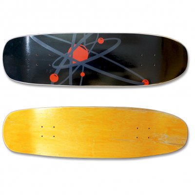 strung-out - Black/Red Astrolux Skateboard