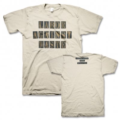 Labor Against Waste Album Cover Tee