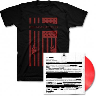 Desaparecidos - Payola Deluxe LP (Red) & Flag Jail Tee