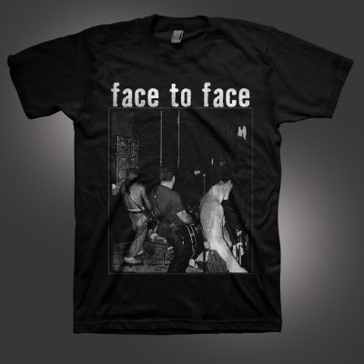 face-to-face - Live T-Shirt (Black)