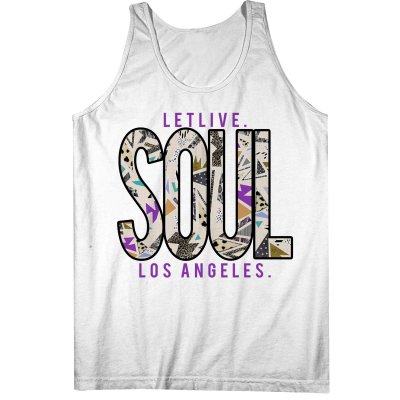 Letlive - Grey Soul Tank Top (White)