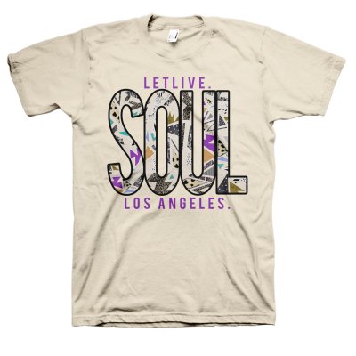 Letlive - Grey Soul T-Shirt (Natural)