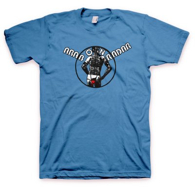 Arab On Radar - Underwear Man T-Shirt (Light Blue)